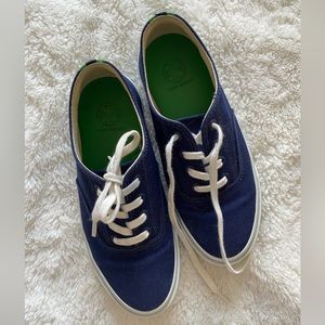 Tory Burch Navy Blue Sneakers Size 6.5